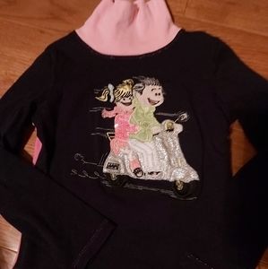 Girls italian long sleeve top